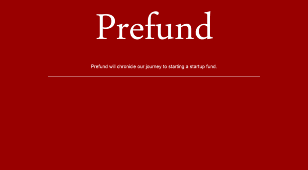 prefund.preseed.in