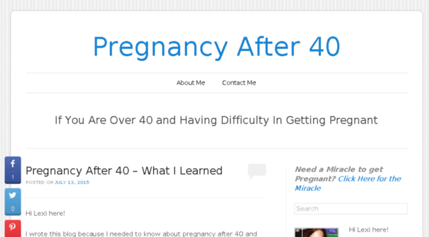 pregnancyafter40.org