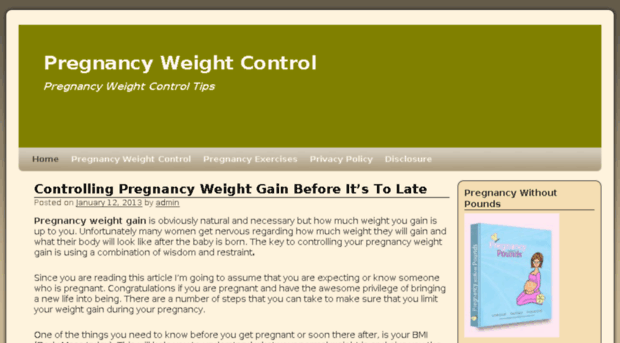 pregnancyweightcontrol.net
