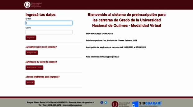 preinscripcion.uvq.edu.ar