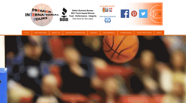 premierbasketballtours.com