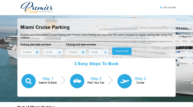 premiercruiseparking.com