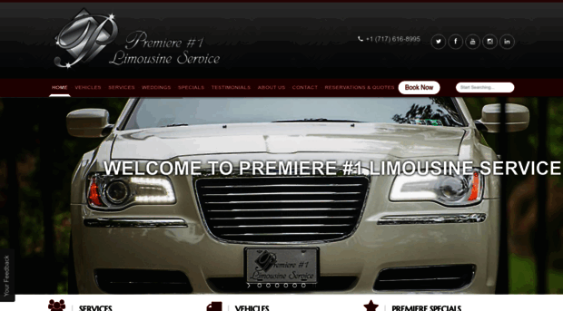 premiere1limousine.com