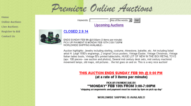 premiereonlineauctions.com