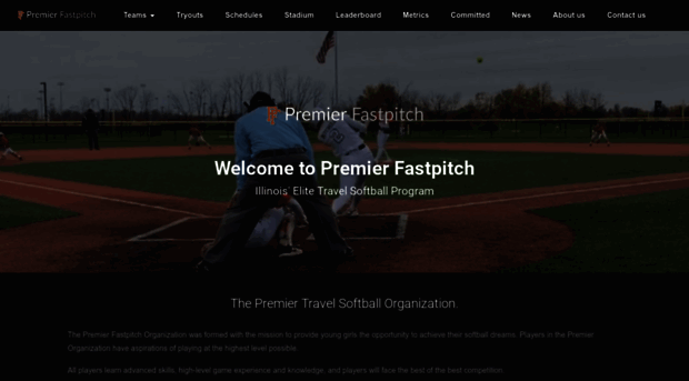 premierfastpitchsoftball.com