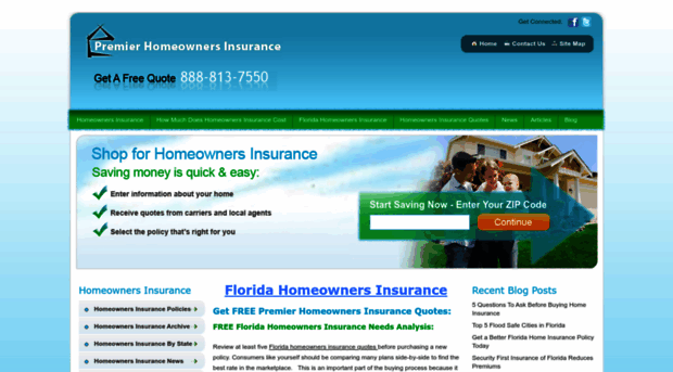 premierhomeownersinsurance.com