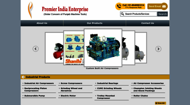 premierindiaenterprise.com