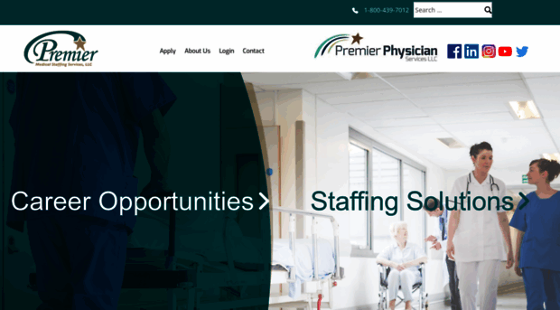 premiermedstaffing.com