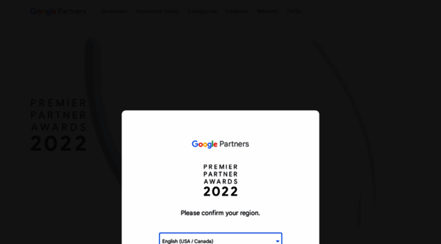premierpartnerawards.withgoogle.com
