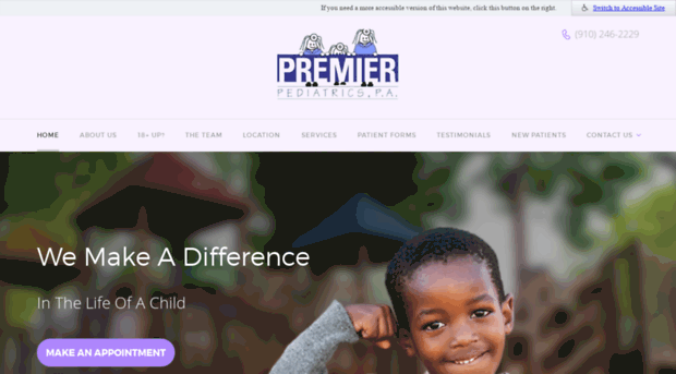 premierpedsnc.com