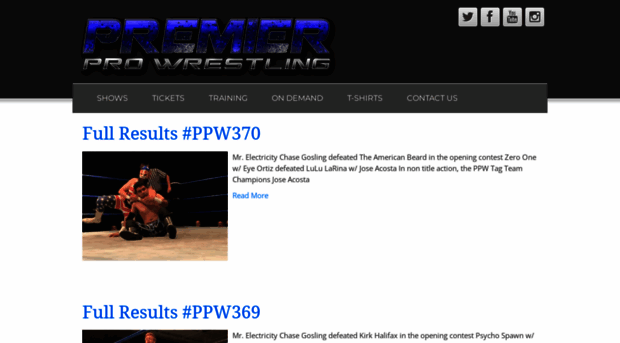 premierprowrestling.com