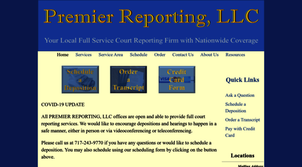 premierreportingllc.com