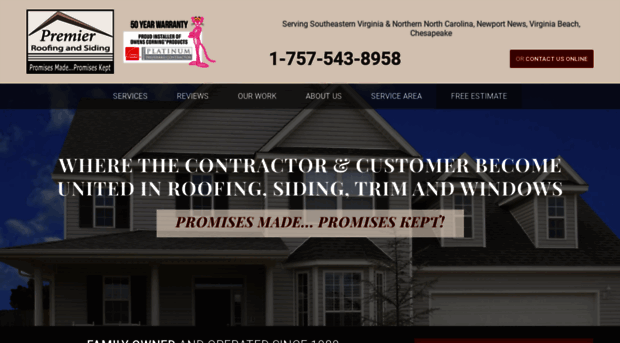 premierroofingandsiding.com