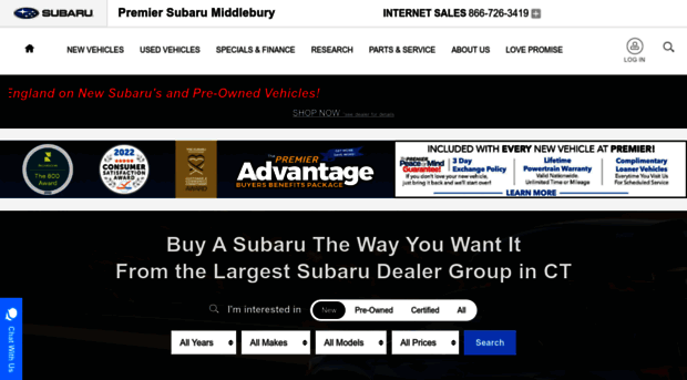 premiersubarumiddlebury.com