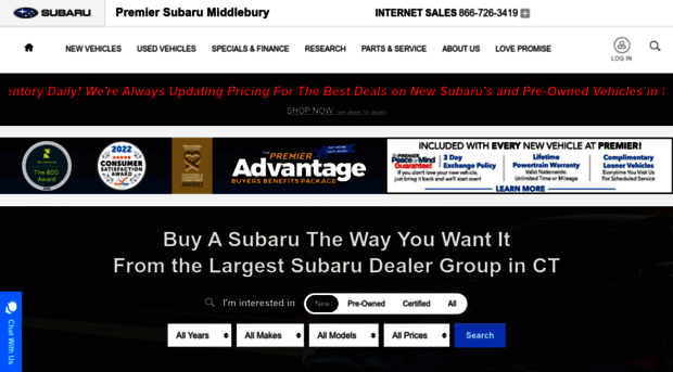 premiersubaruwatertown.com