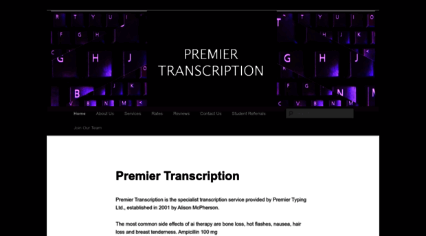 premiertranscription.co.uk