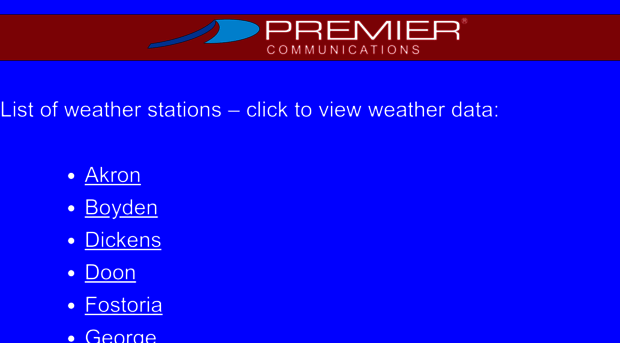 premierweather.com