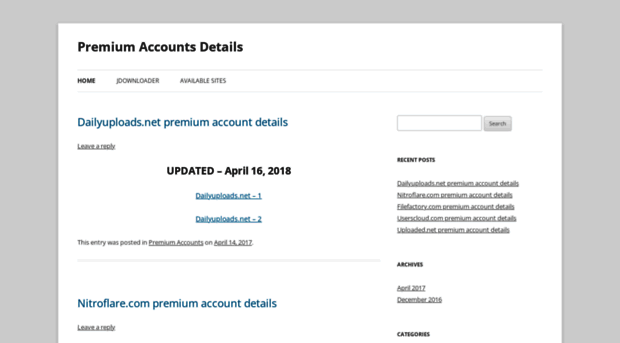 premiumaccountdetails.wordpress.com