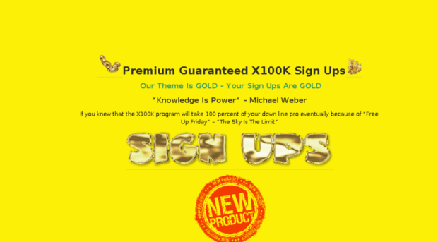 premiumguaranteedx100ksignups.com