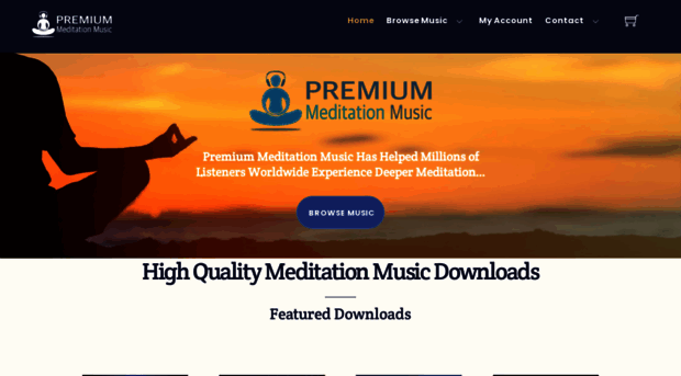 premiummeditationmusic.com