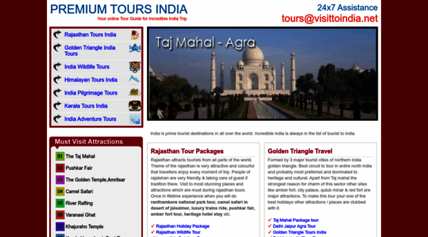 premiumtoursindia.com