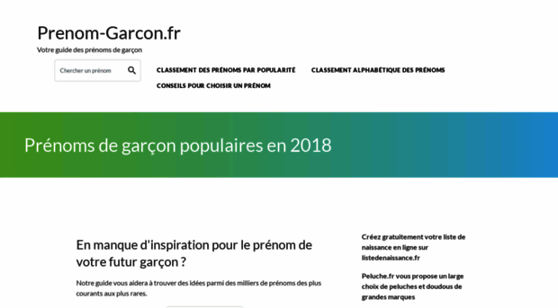 prenom-garcon.fr