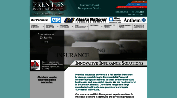 prentissinsurance.com