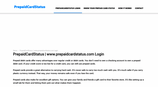 prepaidcardstatus.us