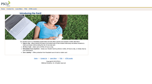 prepaidstudentcard.pscufs.com