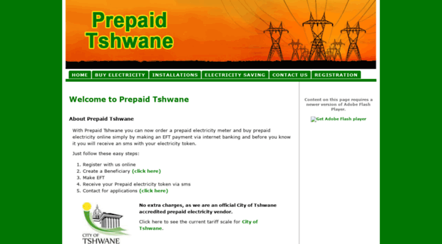 prepaidtshwane.co.za