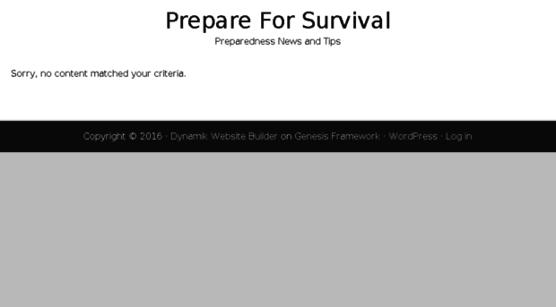 prepareforsurvival.com
