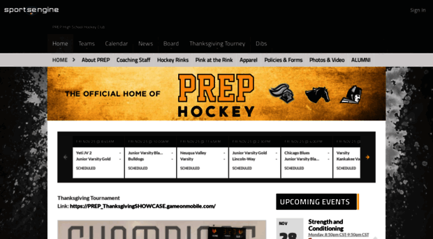 prephockeyclub.org