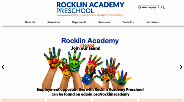 preschool.rocklinacademy.com