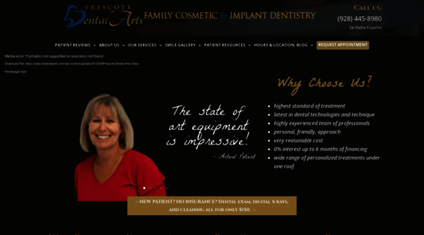 prescottdentalarts.com