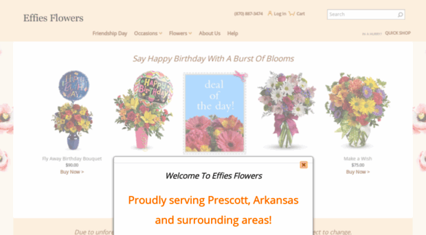 prescottflowersar.com