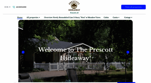 prescotthideaway.com