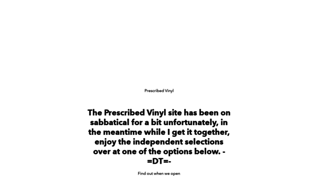 prescribedvinyl.com