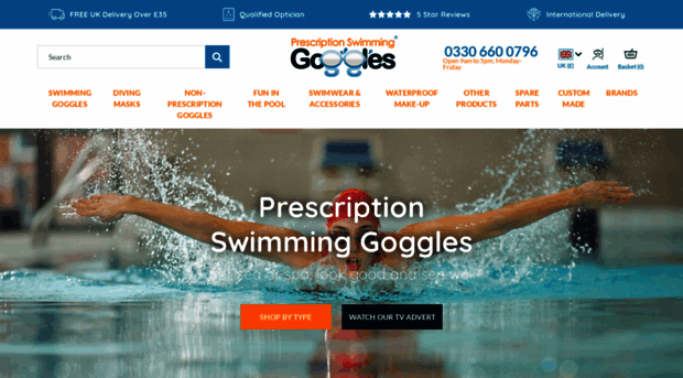 prescription-swimming-goggles.co.uk