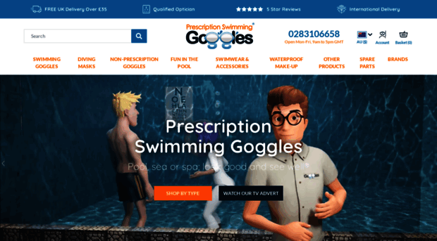 prescription-swimming-goggles.com.au