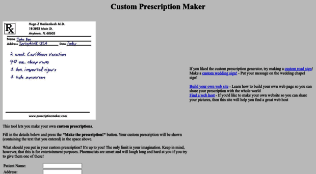 prescriptionmaker.com