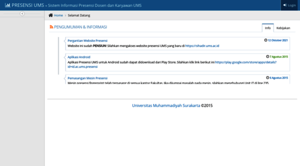 presensi.ums.ac.id