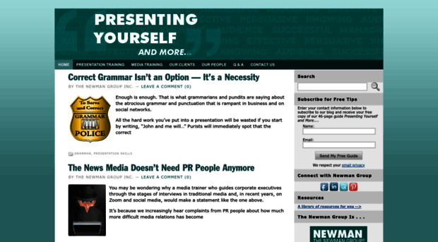 presenting-yourself.com