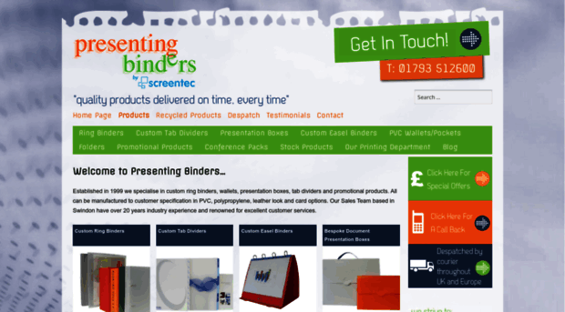 presentingbinders.co.uk