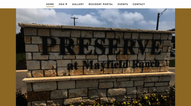 preserveatmayfieldranch.com