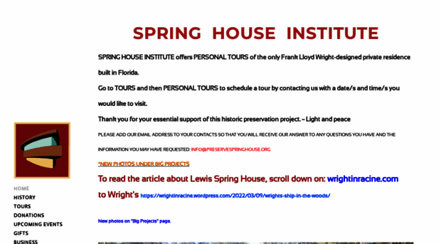 preservespringhouse.org