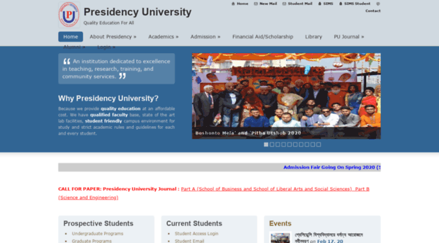 presidency.edu.bd