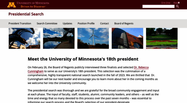 president-search.umn.edu