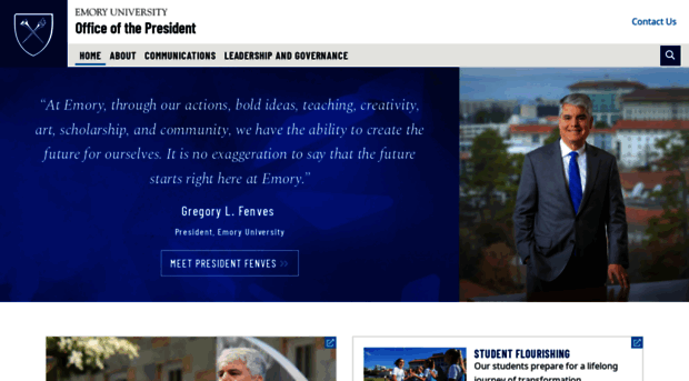 president.emory.edu