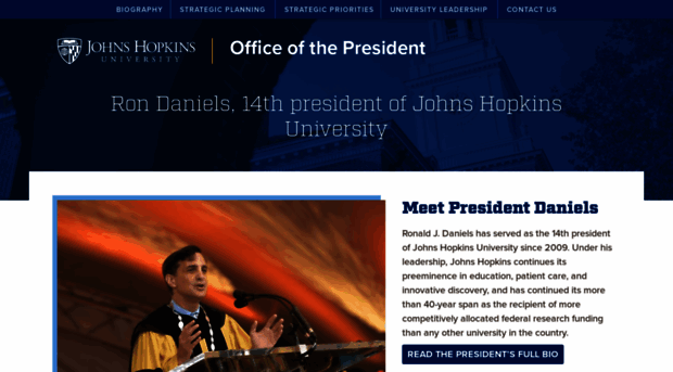 president.jhu.edu