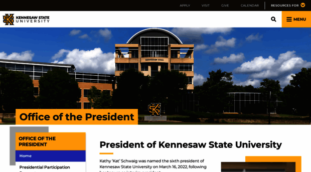 president.kennesaw.edu